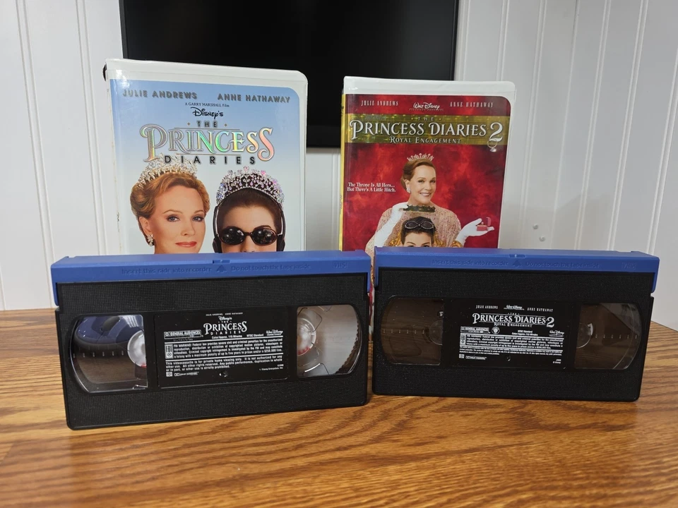 The Princess Diaries 1 & 2: Royal Engagement VHS Lot Of 2 Fast Shipping! - Image 3 of 3