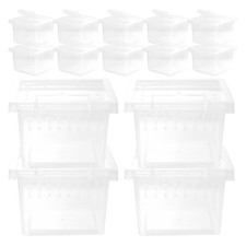 30 Pcs Reptile Feeding Box Spider Terrarium Hatching Container Frog