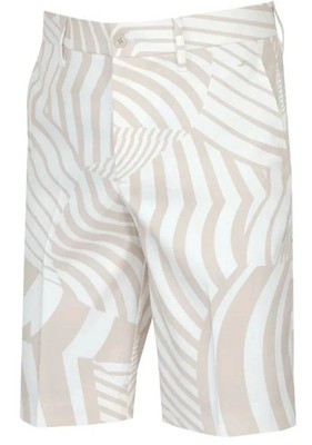 J. LINDEBERG ELOY MEN'S GOLF SHORTS SIZES 38 40 DAZZLE WAVE MOONBEAM NEW