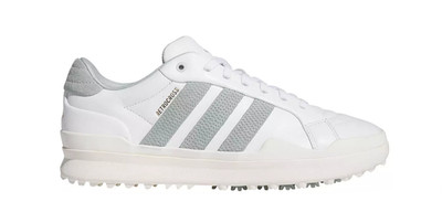 New Adidas Retrocross Gripmore White/Sage Spikeless Golf Shoe Mens Size 9 JR1898