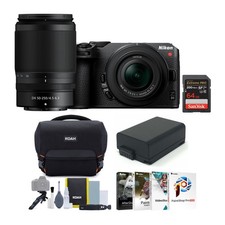 Nikon Z 30 Mirrorless Z DX 16-50mm NIKKOR Z DX 50-250mm Lenses Bundle Vlogger