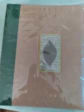 NEW BOTANICAL-THEMED 3-RING PHOTO ALBUM, HOLDS 300 4"X6" PHOTOS WITH MEMO SPACE