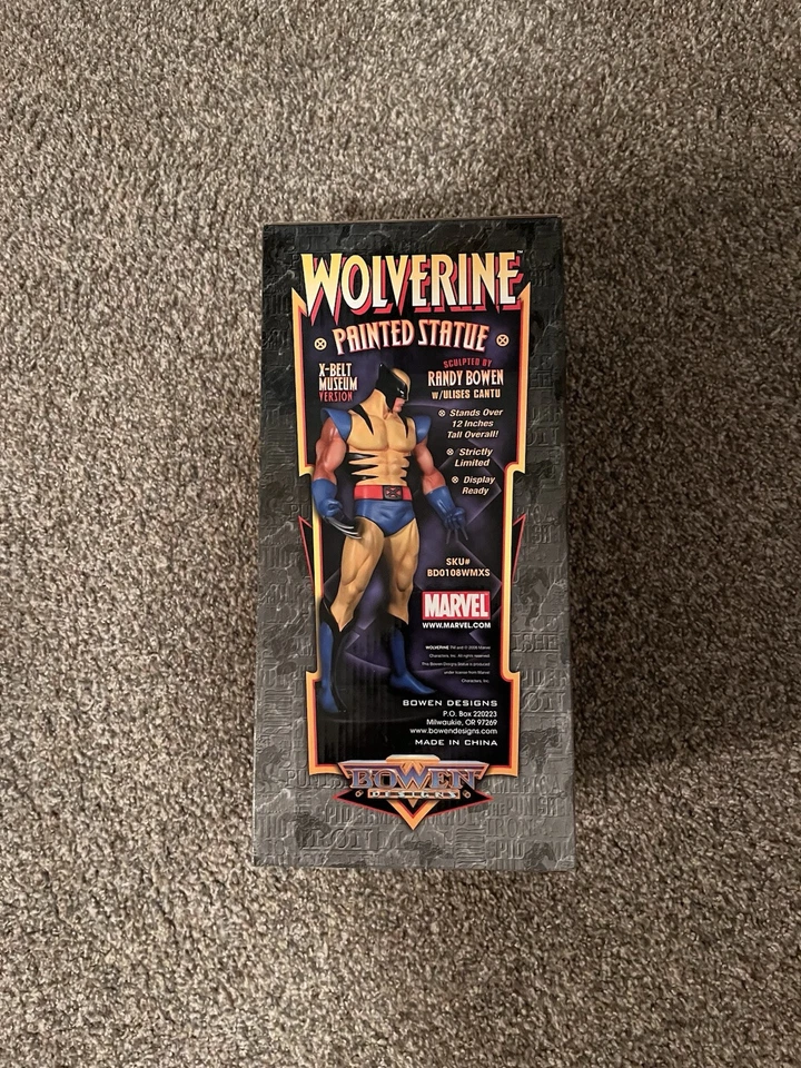 Wolverine X-Belt Museum Variant Statue #232/300 - New 2008 Bowen X-Men Amricons - Image 2 of 4