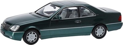 KK SCALE - MERCEDES 600 SEC 1992 Dunkelgrün - 1/18 - KKS180343
