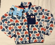 ALDI Gear Full ZIP Sherpa Fleece Jacket Adult size Small NWT new fall offering