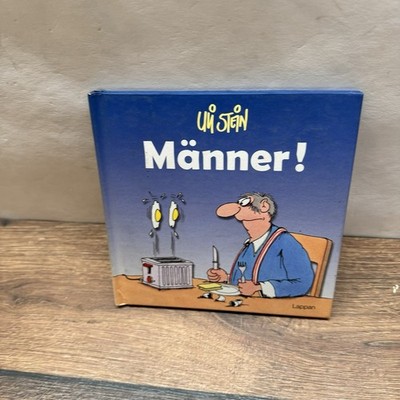 Buch Uli Stein Männer! Cartoon Comic Buch Hardcover Humor Lappan Deutsch Book