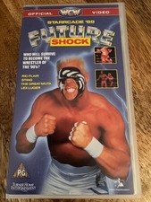 WCW Starrcade 1989 VHS Wrestling Mint Condition wwe wwf PAL 89 video