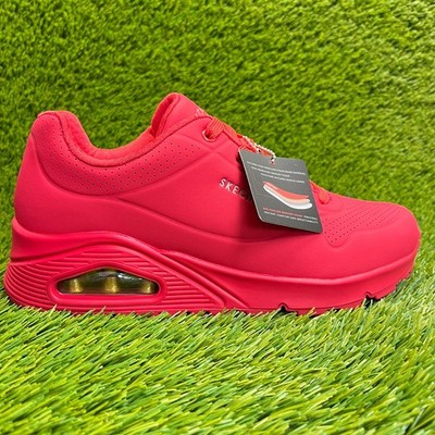 Skechers Uno-Stand on Air Womens Size 9 Red Athletic Running Shoes Sneakers