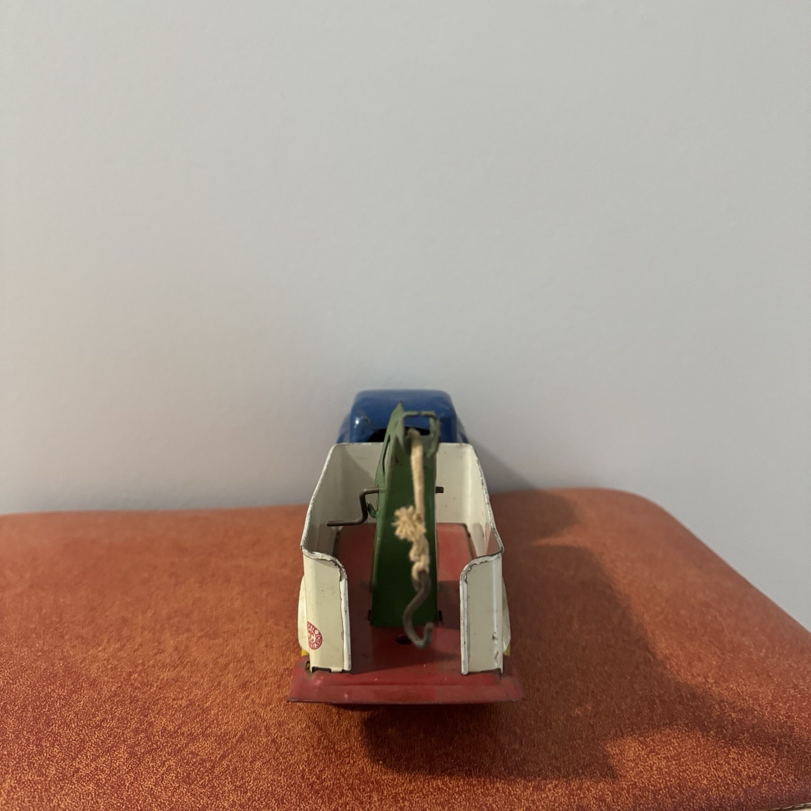 Vintage Pressed Steel Wyandotte Official Service Car Tow Truck Wrecker