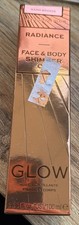 Radiance  GLOW  Face and Body Shimmer Oil NEW IN BOX Warm Bronze