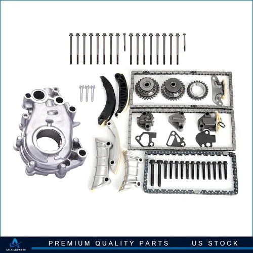 ✔Timing Chain Kit Oil Pump Bolts For 04-07 Cadillac Saturn 2.8L 3.6L DOHC N36A