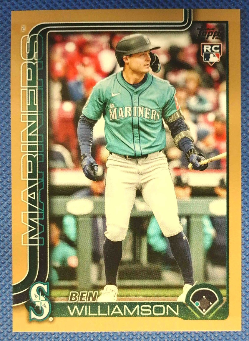 2025 Topps Update US130 Ben Williamson Gold /2025 RC