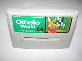 Othello World Super Famicom SFC Japan import +Box Manual US Seller