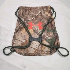 Zaino UNDER ARMOUR con coulisse REALTREE CAMO sacco UA palestra/caccia borsa