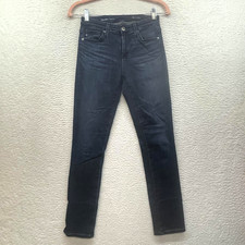 AG Adriano Goldschmied Jeans Womens 24R Blue Prima Ankle Cigarette Leg Skinny