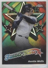 2025 Topps Chrome Logofractor Edition Future Stars Austin Wells #FS-9 13ql