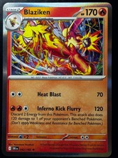 Blaziken - Holo Rare SV10: Destined Rivals 042/182 NM