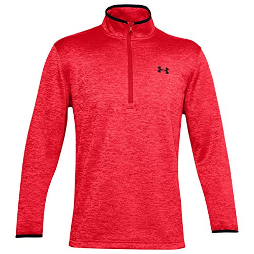 ФЛИС UNDER ARMOUR НА МОЛНИИ 12 - СВОБОДНЫЙ КРОЙ - РАЗМЕР МУЖСКОЙ S - КРАСНЫЙ 7890₽