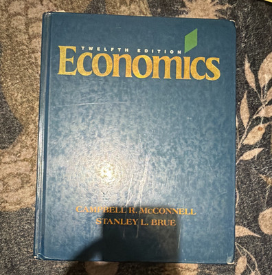 McGraw-Hill Economics: Principles, Problems, and Policies 12th Ed HC 1993