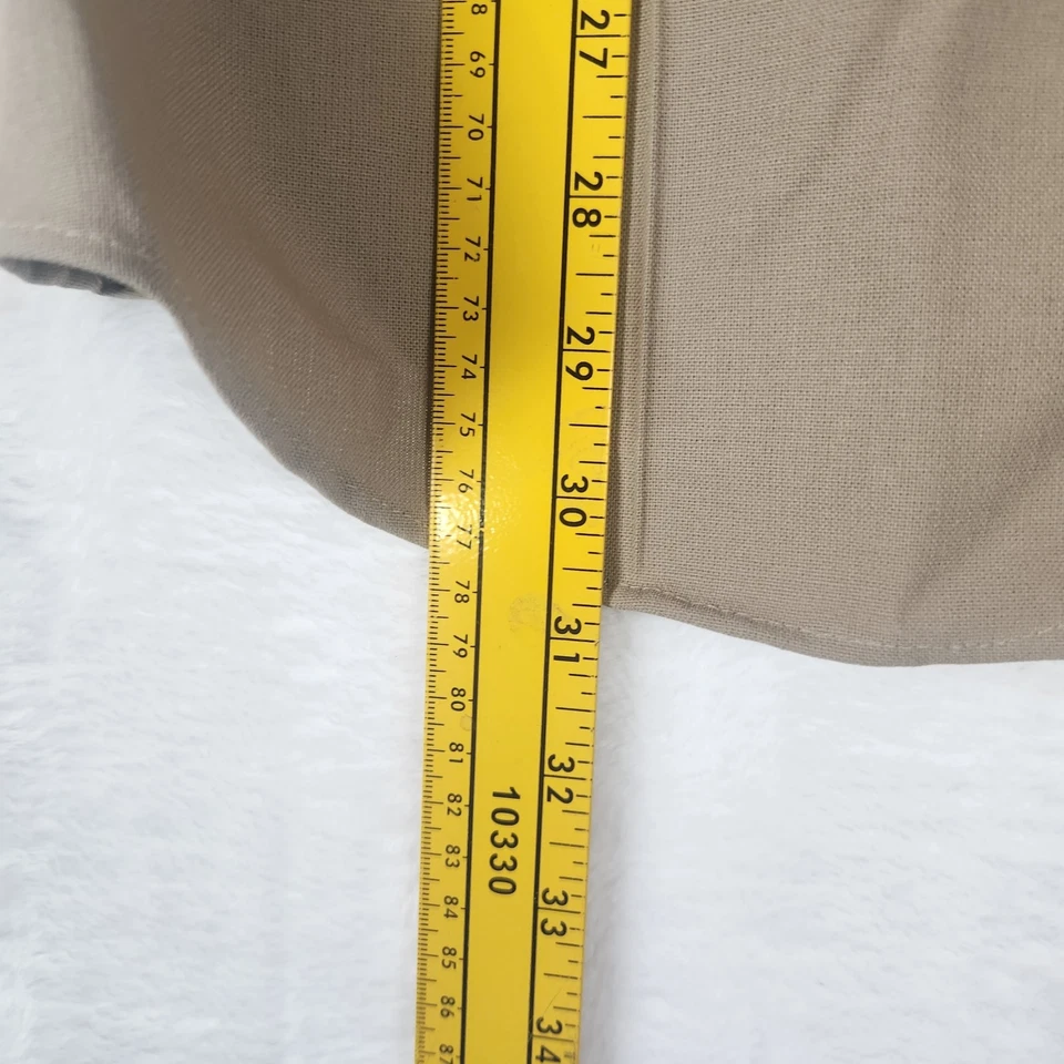 Elbeco 09772 Duty Max Nano Dry SS Uniform Work Shirt NWT Size 40 Khaki USA Made - Image 4 of 4