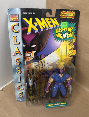 1996 Toybiz X-Men Classics Wolverine Light Up Weapon NIB Sealed Vintage Marvel
