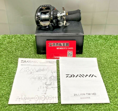 Daiwa 18 ZILLION TW HD 1520H Rechtshand Baitcasting Angelrolle mit Box