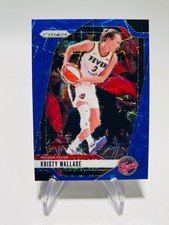 KRISTY WALLACE 2024 Panini Prizm WNBA BLUE VELOCITY PRIZM #133 Fever