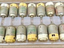 Small Motor VEB PREFO DRESDEN DDR WERK 4 KLEISTMOTOREN 12V, 10W,10000rpm GDR1989