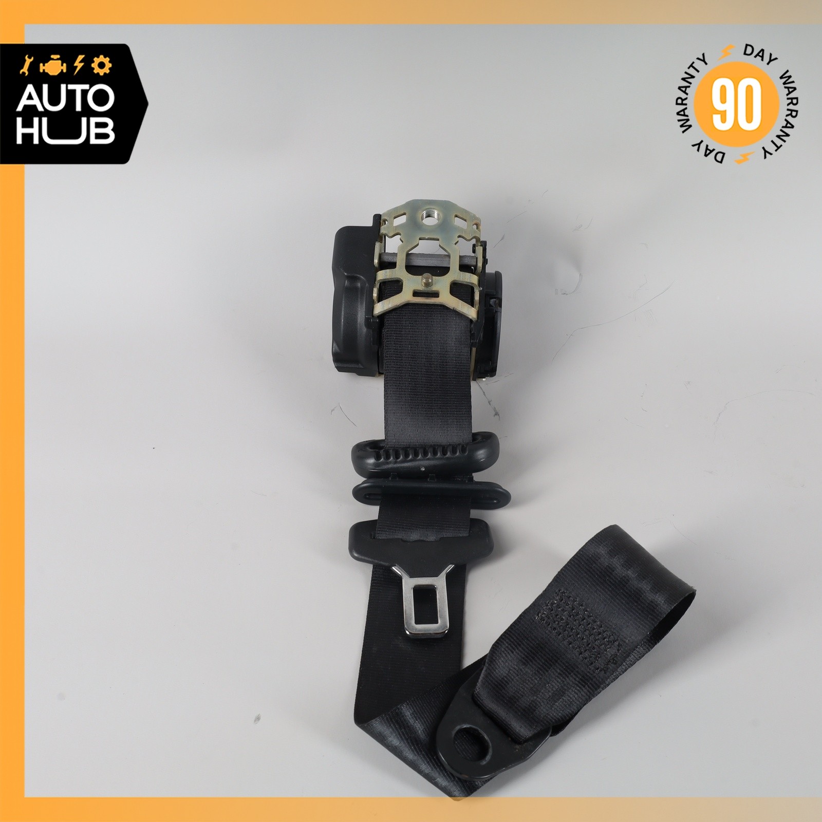 02-07 Maserati M138 4200 Coupe GT Rear Right Passenger Side Seat Belt Black OEM