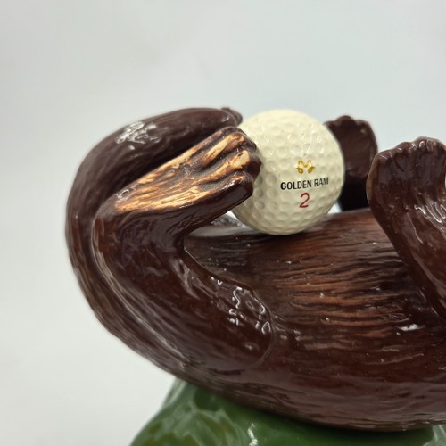 1982 41st The Crosby Pebble Beach Golf Decanter Sea Otter Scotch Whiskey Rare! - Picture 14 of 14