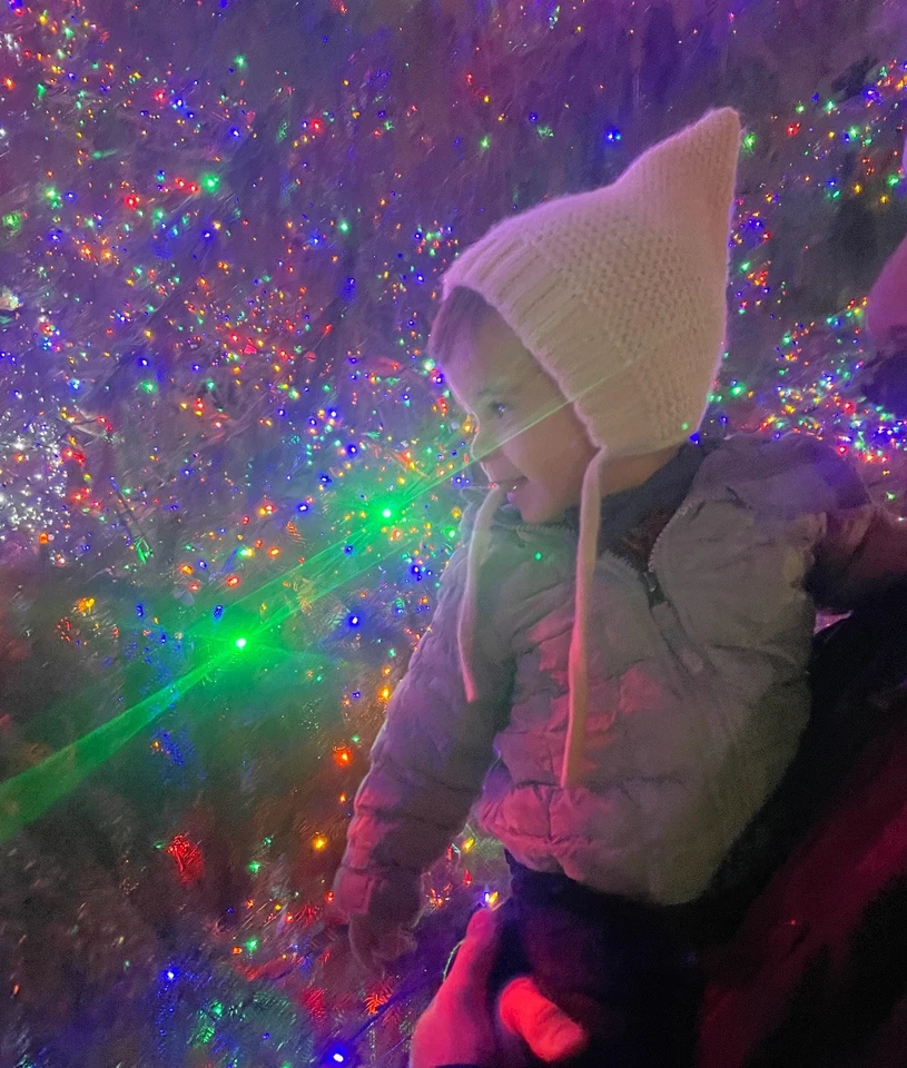 Sombrero de bebé Hanna Andersson alpaca elfo gnomo tejido marfil - talla PEQUEÑA Foto 2 de 4