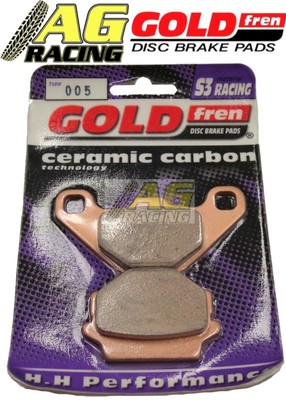 Goldfren S3 Ceramic Carbon Bremsbeläge hinten Bombardier 200 Rally 2003-2006 03-06