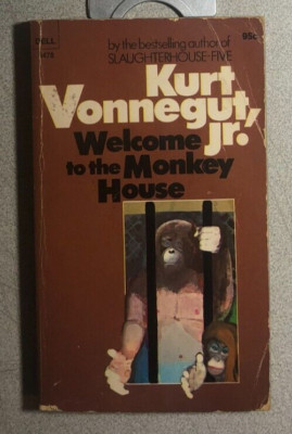 WELCOME TO THE MONKEY HOUSE by Kurt Vonnegut Jr. (1973) Dell SF ...