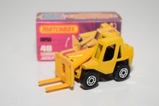 B11 1:64 3 INCH MATCHBOX LESNEY SUPERFAST 48 SAMBRON JACKLIFT CHARIOT ÉLÉVATE...