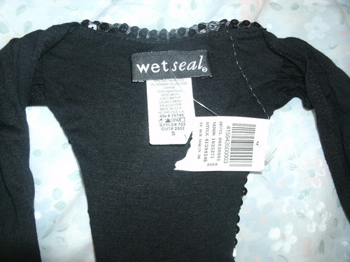 Sello Húmedo Damas Negro Chaleco Seqiun Talla Pequeña - Imagen 3 de 5