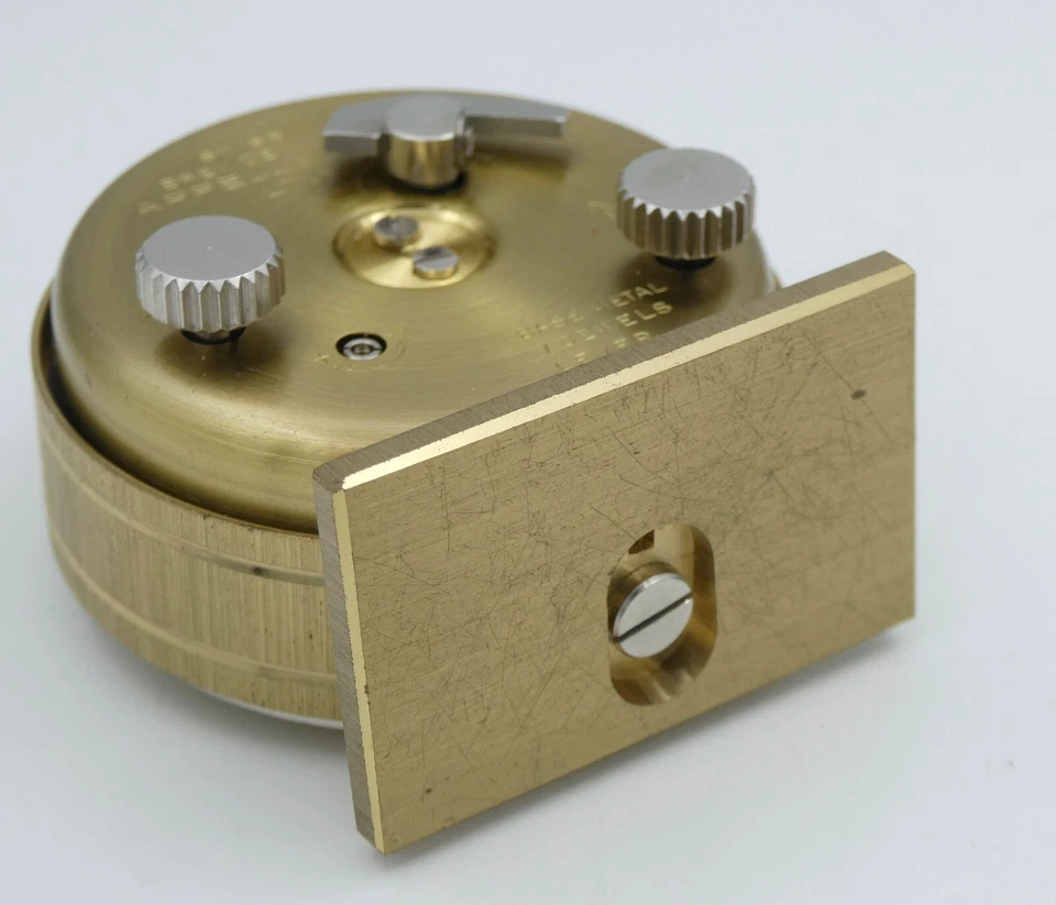 Vintage Appella Handaufzug Kleine Tischuhr / Vergoldet - Image 4 of 4