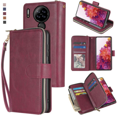 Flip Wallet Case For Blackview A80/A80S With Kickstand & Card Slots – Shockproof Leather Cover, Pink