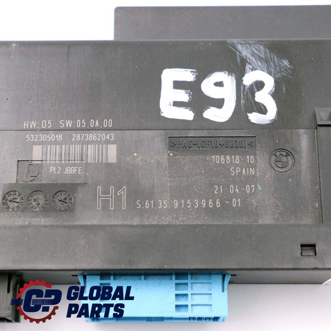 BMW 3 Series E93 ECU Body Control Module 9153966 for sale online 