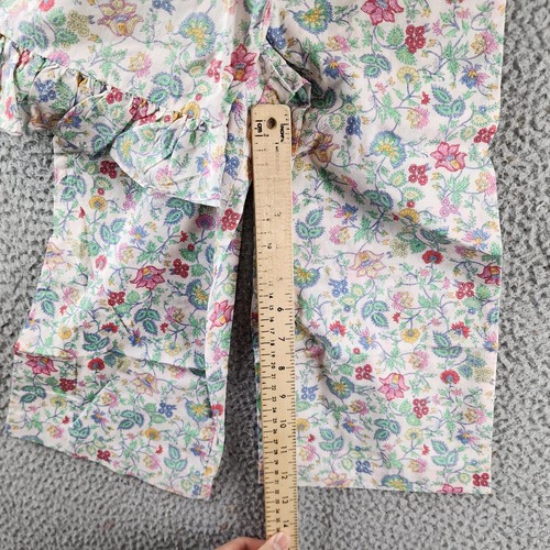Polo Ralph Lauren Floral Batiste Top & Pant Set Girls' 5 Multi Ruffled Pullover - Picture 14 of 17
