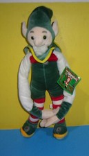 Wild Republic HOLIDANGLERS 17" Santa Claus Elf Christmas Toy Decoration Plush