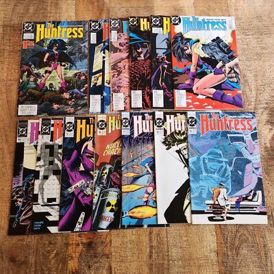 The Huntress #1-13 DC Comics Lot 1989-1990 VF/NM 9.0 Joey Cavalieri Joe Staton