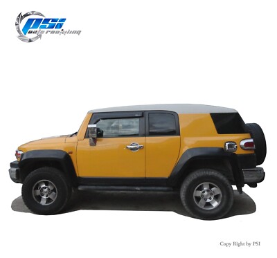 Extension Style Fender Flares Fits Toyota FJ Cruiser 07-14 Paintable Finish