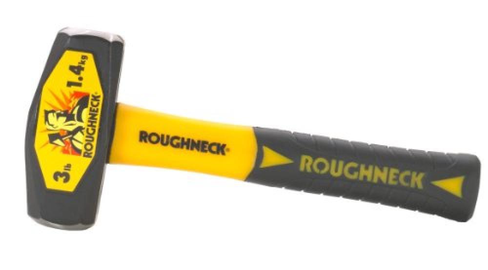 (TG. 3lb) Roughneck, Mazzetta 1,4 kg, impugnatura in fibra di vetro - NUOVO