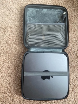 2018 Mac Mini 8GB (S# c07xv5tvjyvw) Bundle w/ travel case & monitor mount
