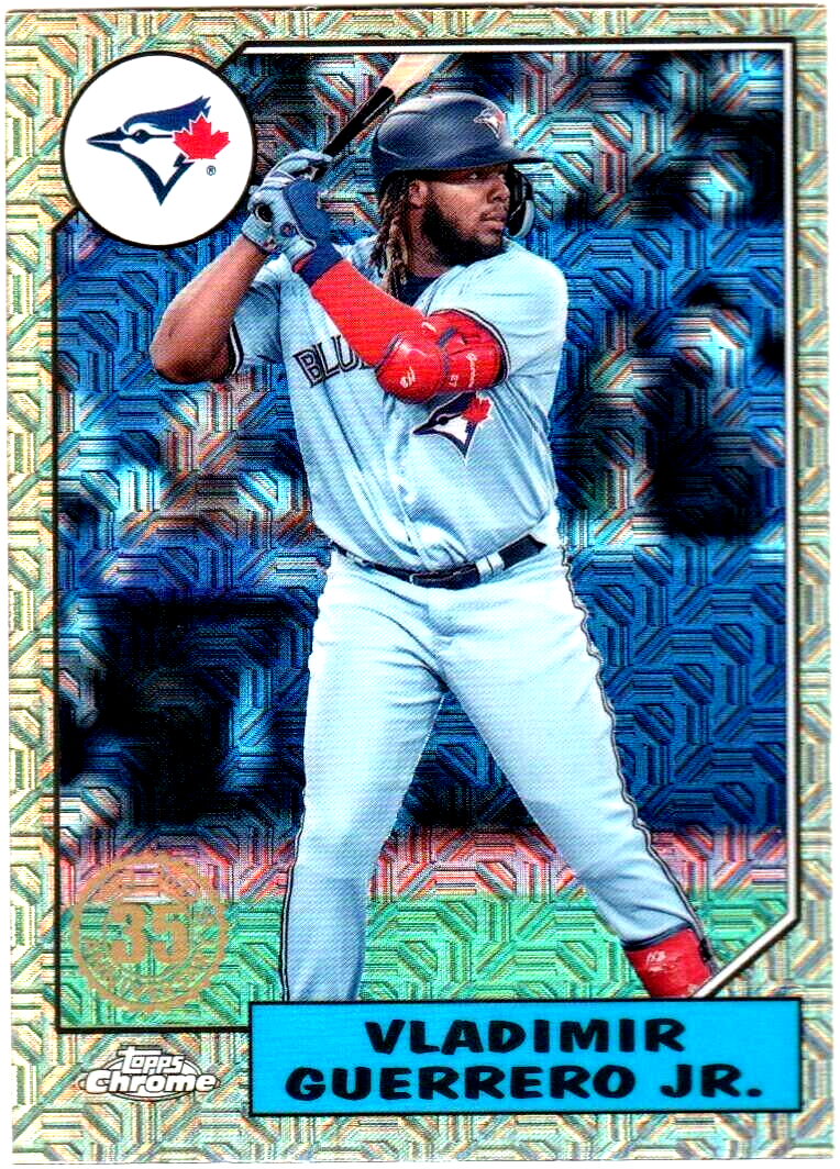 VLADIMIR GUERRERO JR. 2022 TOPPS CHROME MOJO REFRACTOR SILVER PACK