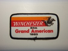 1983 WINCHESTER  24TH GRAND AMERICAN CLOTH PATCH (UNUSED)