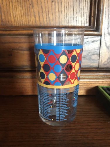 NEW WITH HOLOGRAM TAG KENTUCKY DERBY 139th GLASS MAY 5 2013 CHURCHILL DOWNS - Picture 2 of 5