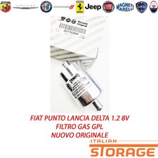 FIAT PUNTO LANCIA DELTA 1.2 8V FILTRO GAS GPL NUOVO ORIGINALE 71753999