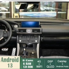 Android Gps Navigation Bluetooth For Lexus Rc 13~18 Carplay 8+128g Multimedia