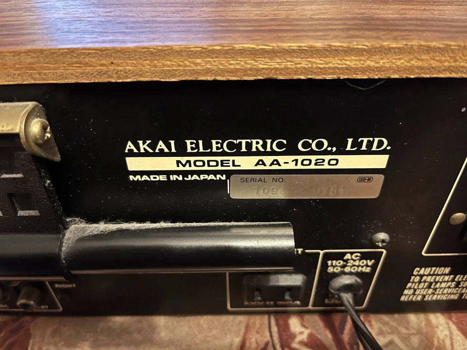 Stereo Receiver Akai AA 1020 - Bild 2 von 4